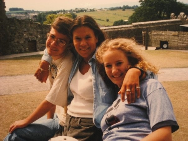 danah with highschool friends